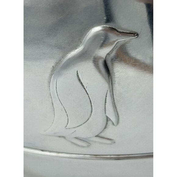 West Bend Penguin Hot Cold Server Roll Warmer Chrome Ice Bucket Bakelite Vtg MCM - Picture 5 of 10